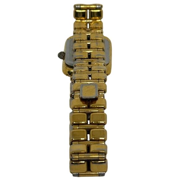 Oscar de la Renta Gold Tone Quartz Watch Women’s Two-Tone Link Band Hong Kong - Picture 5 of 8